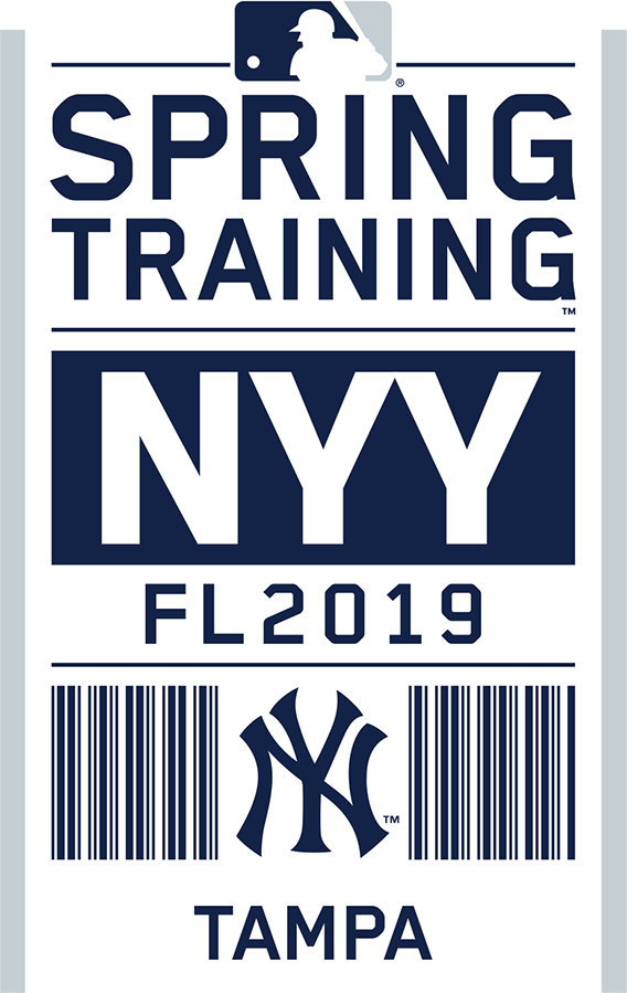 New York Yankees 2019 Event Logo vinyl decal